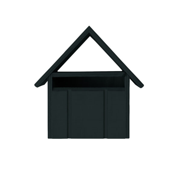 Forest green villa style mailbox